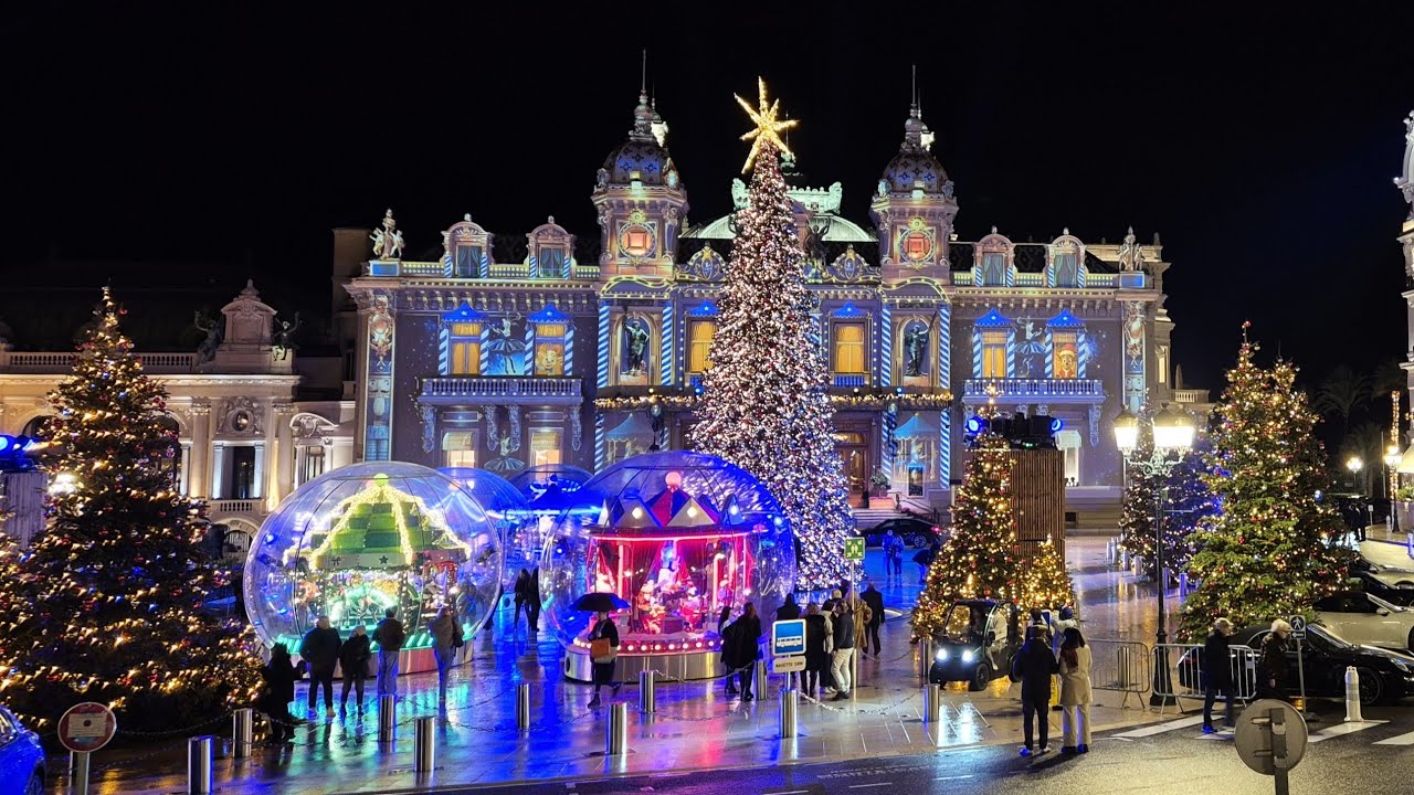 MONACO ILLUMINATIONS DE NOËL #monaco #monacomontecarlo #monacoluxury