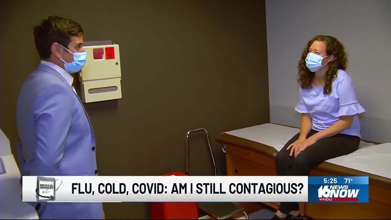 Medical Moment: When are you no longer contagious after getting the flu, a cold, or COVID?