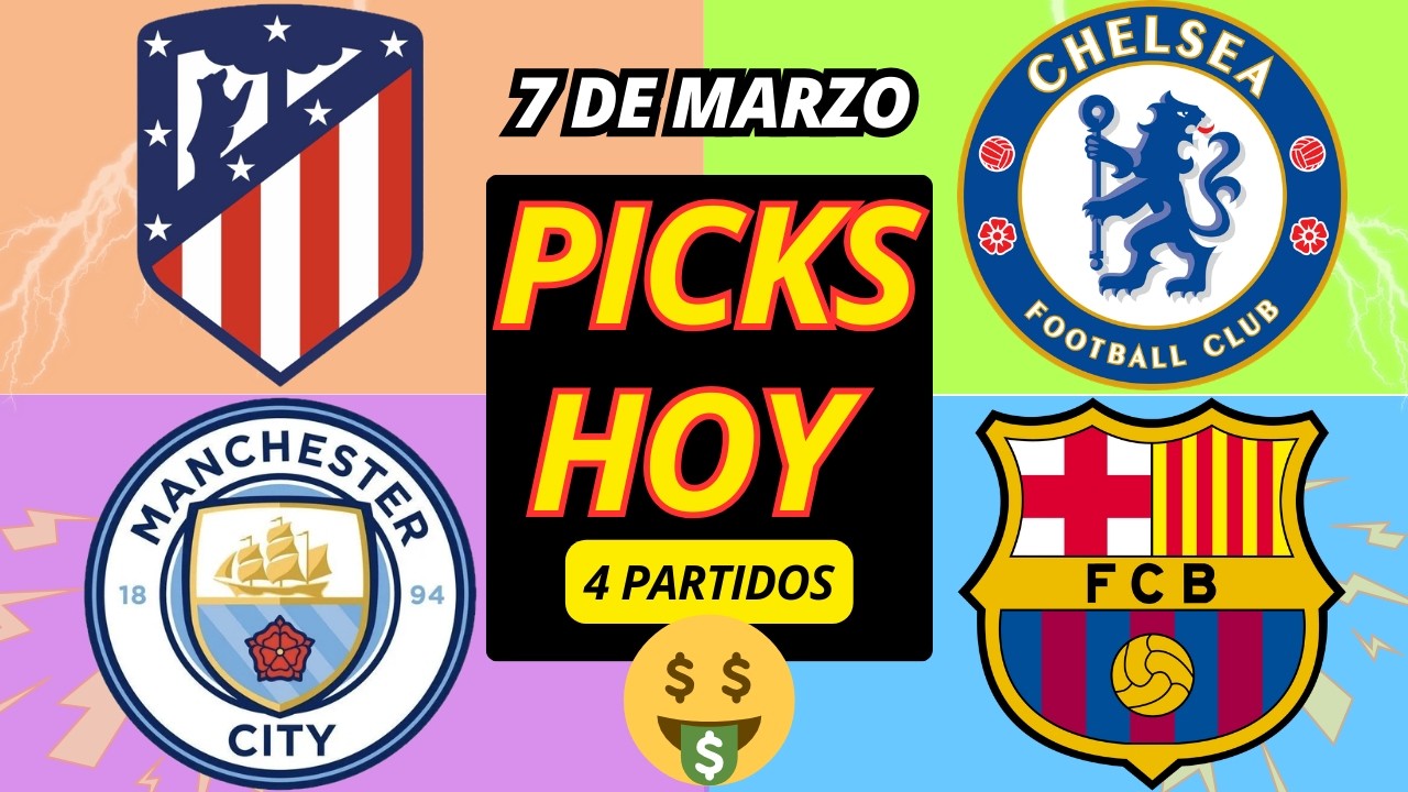 🔥PRONÓSTICOS 7 MARZO: ¡Día en FA Cup y Guerra en La Liga! ⚽️