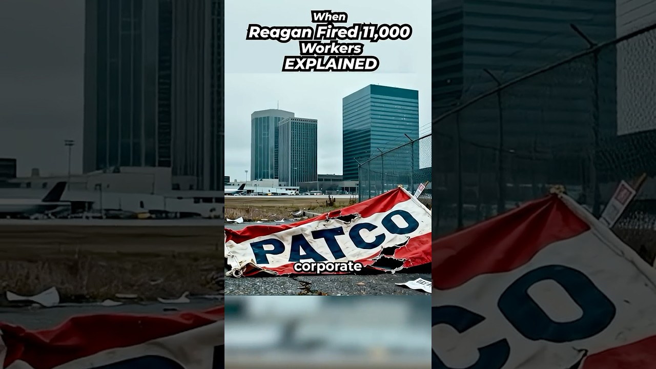 Why Reagan Fired 11,000 Workers ✈️💼 