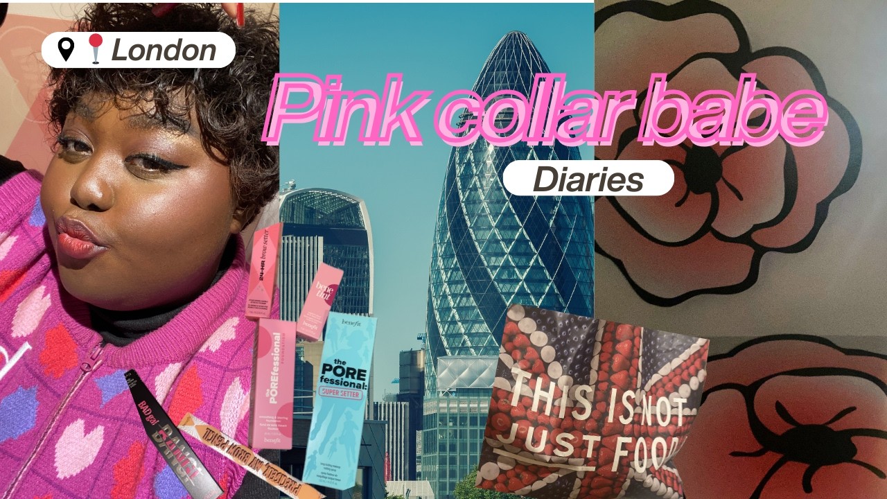 A Working Weekend in The City| Pink Collar Babe Diaries💕