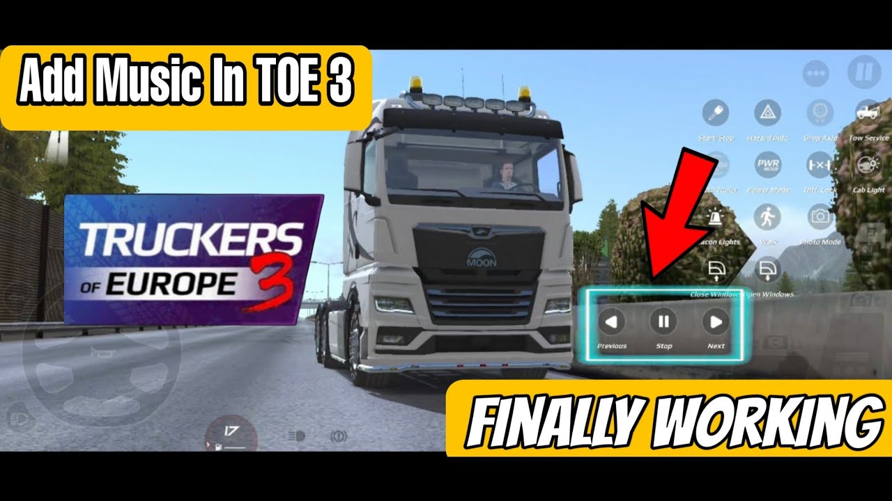 How to ADD Music in Truckers of Europe 3 #viralvideo #truckersofeurope3