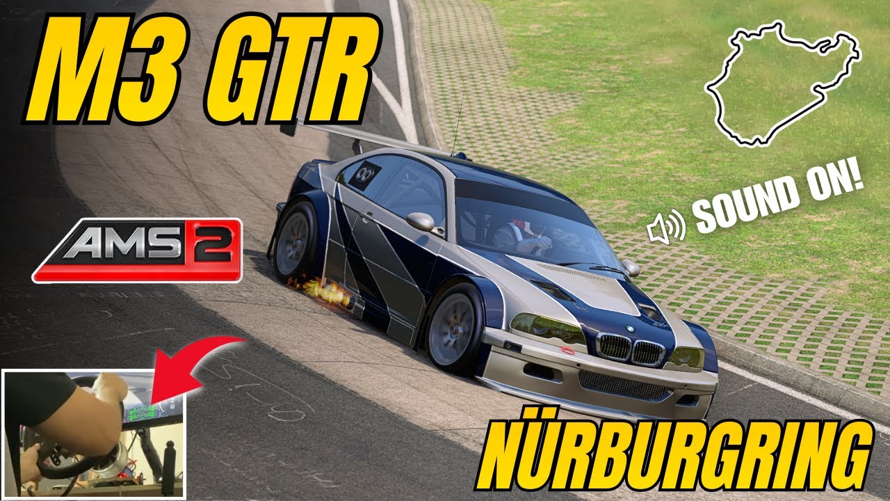 Most Wanted M3 GTR at the 2025 Nürburgring Nordschleife! Automobilista 2! Spectacular sound!