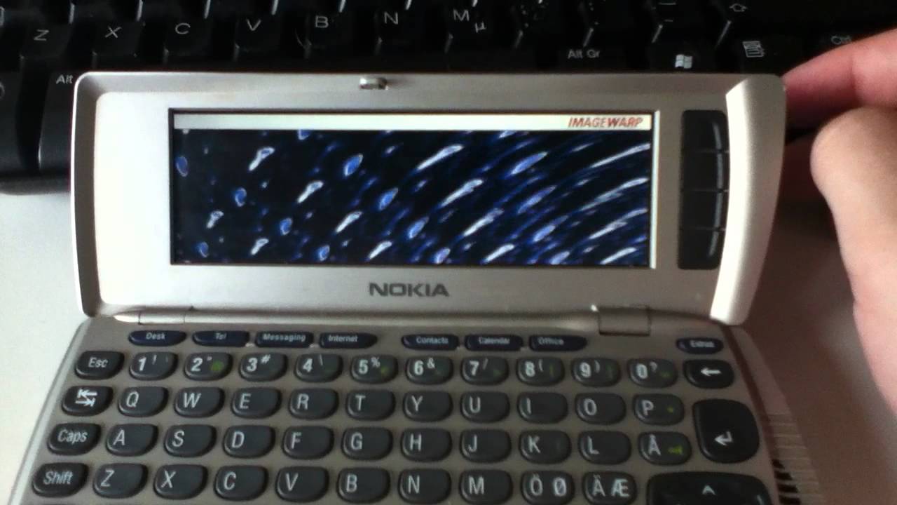 Digia MegaDemo running on a Nokia 9210 (circa 2001)