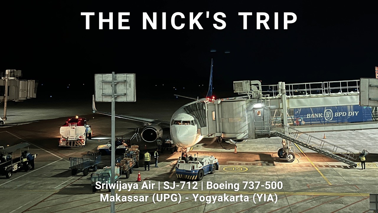 TRIP REPORT | Makassar - Yogyakarta with Sriwijaya Air Boeing 737-500