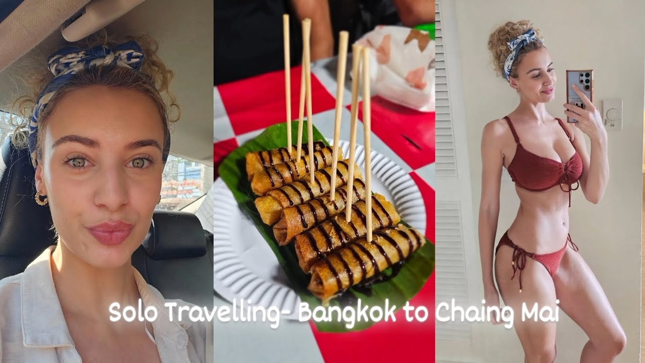 My First Solo Days in Thailand | Bangkok to Chiang Mai 🇹🇭🍛