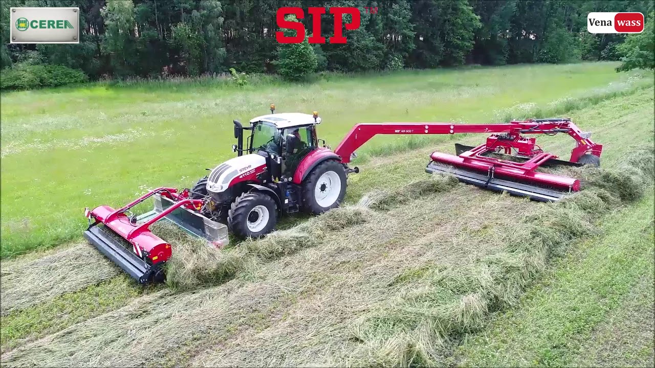 Prototype  SIP AIR 500 T  AIR 300 F STEYR MULTI 4110 Ecotech  From Czech Republic Cerea HB