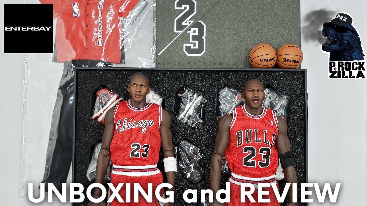 Enterbay Michael Jordan Final Edition | (Away) 1/6 Scale 2-Pack | Unboxing & Review