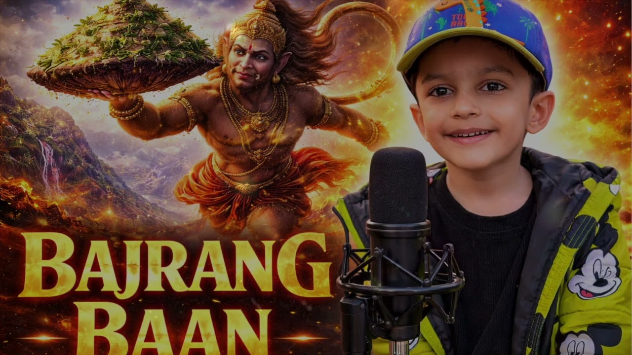 🚩 बजरंग बाण | बाल स्वर में श्री हनुमान वंदना 🚩