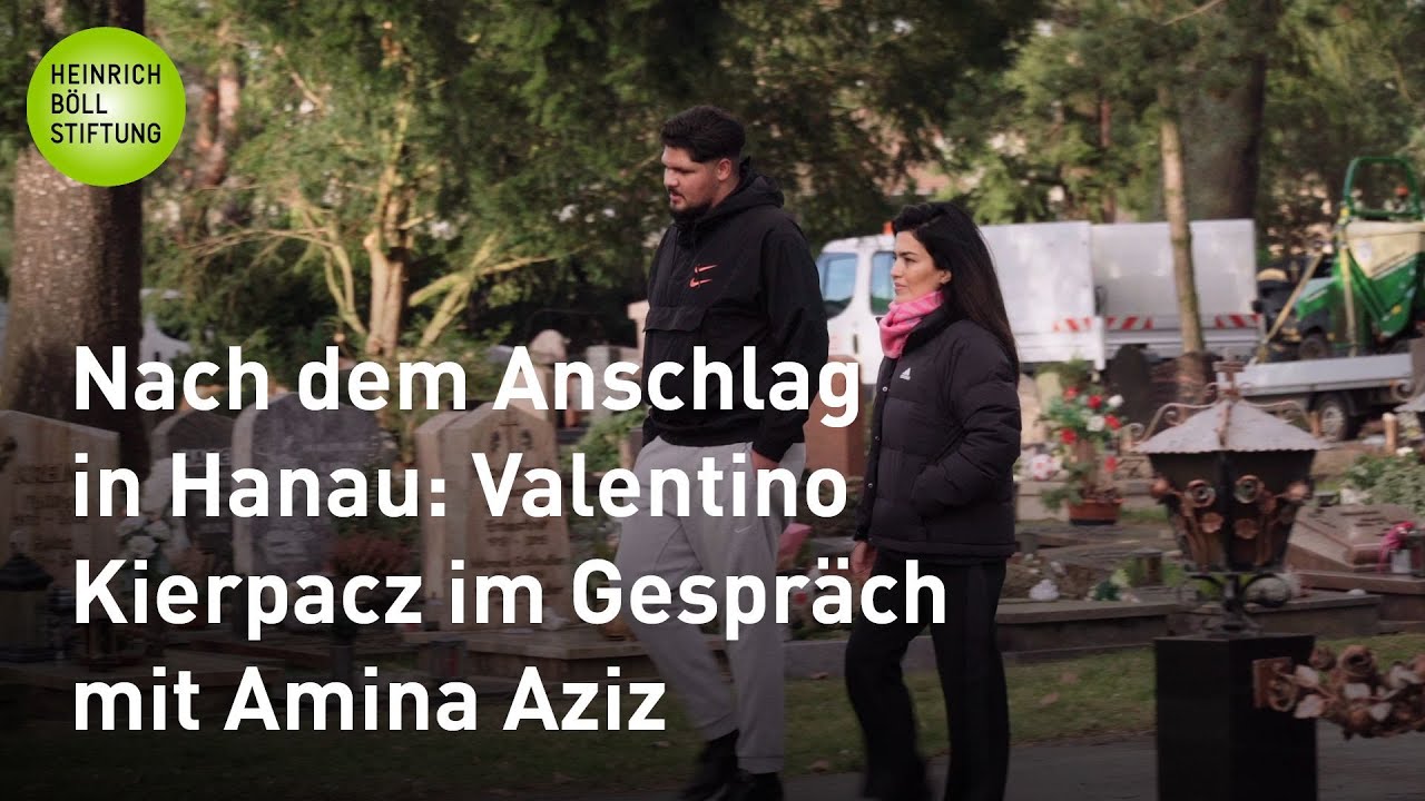 Nach dem Anschlag in Hanau: Valentino Kierpacz im Gespräch mit Amina Aziz