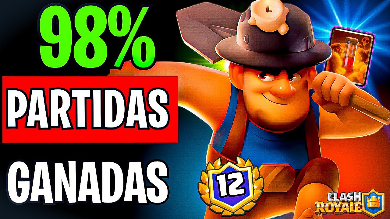 ¡98% de Victorias con el MEJOR MAZO de Clash Royale! (Sube Copas Facil 2025)