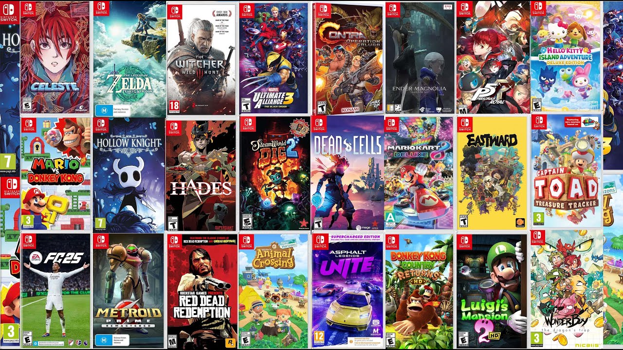 TOP 150 BEST Nintendo Switch Games of All Time in 2025!