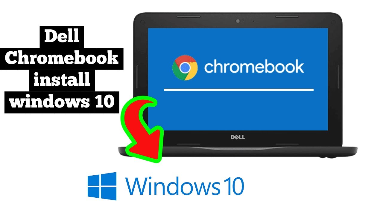 Установка Windows 10 на ваш Dell Chromebook — полный комплект драйверов включен!