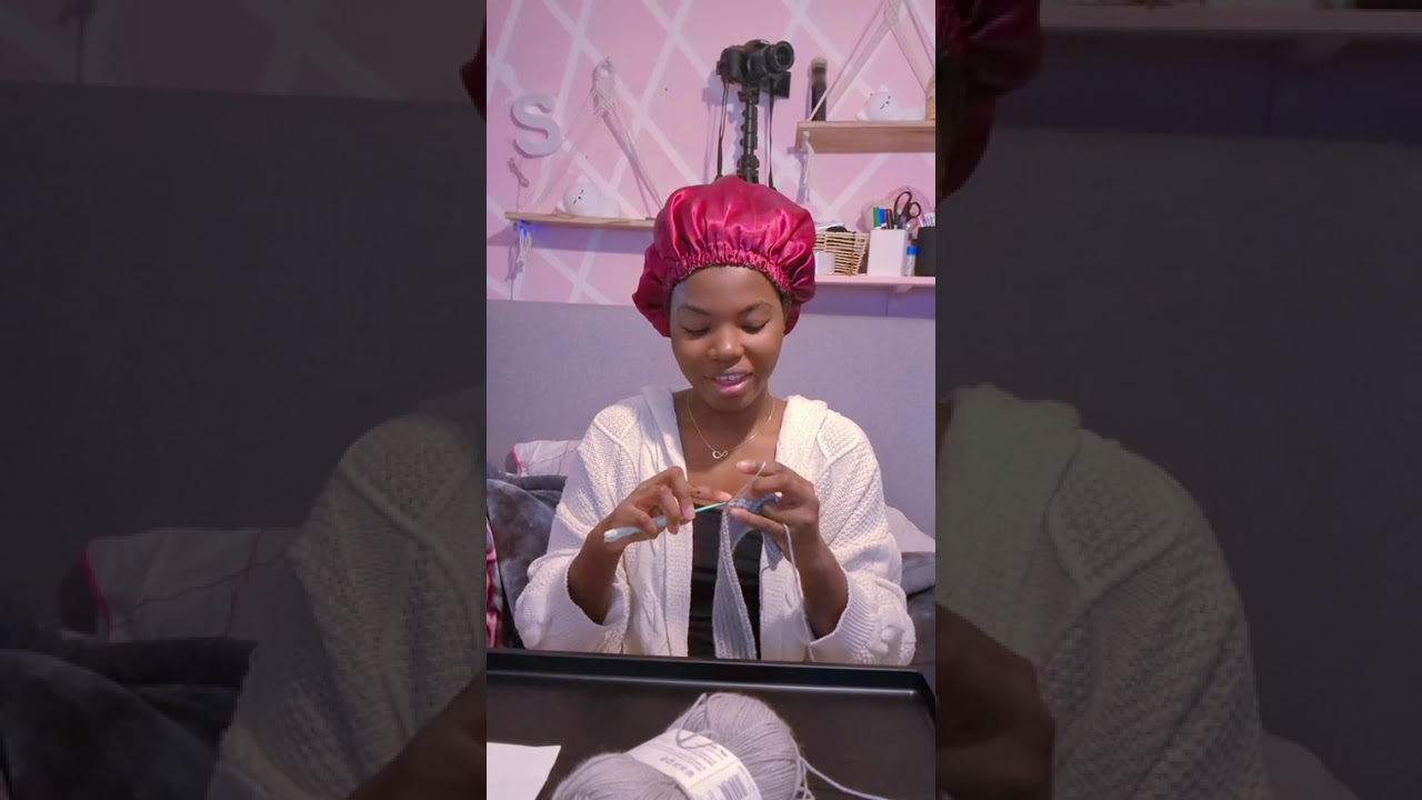 How I Crochet a Beanie Part 2 😮‍💨🫡 #beanie #crochettutorial #beanietutorial #crochetbystephiie