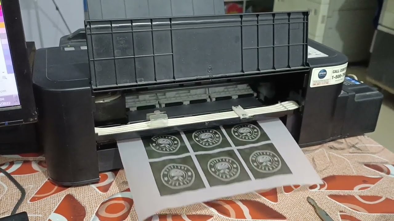 MAKE A RUNAFLEK OR WOOD STAMP USING A REGULAR PRINTER || Tracing print