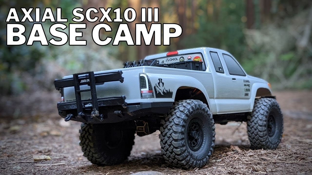 Покорение троп с базовым лагерем Axial SCX10 III: обзор и прохождение