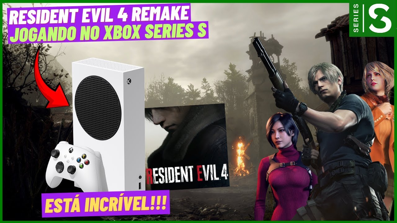 Jogando Resident Evil 4 Remake no Xbox Series S em 2025!