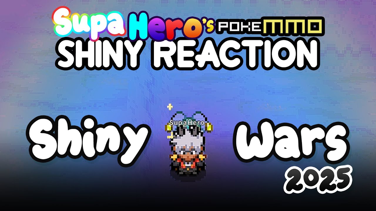 SupaHero's Official PokeMMO Shiny Wars 2025 Reactions!