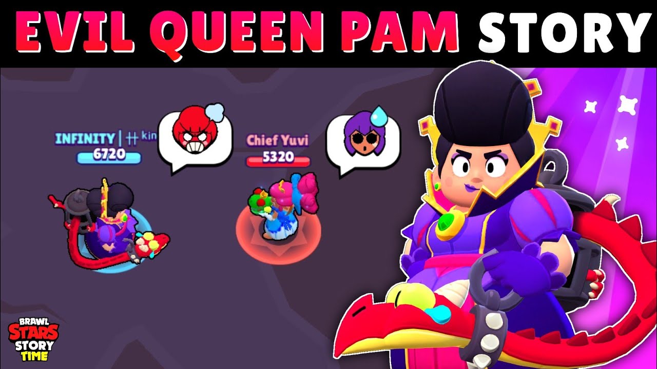 The Story Of Evil Queen Pam Episode - 1 | Brawl Stars Story Time