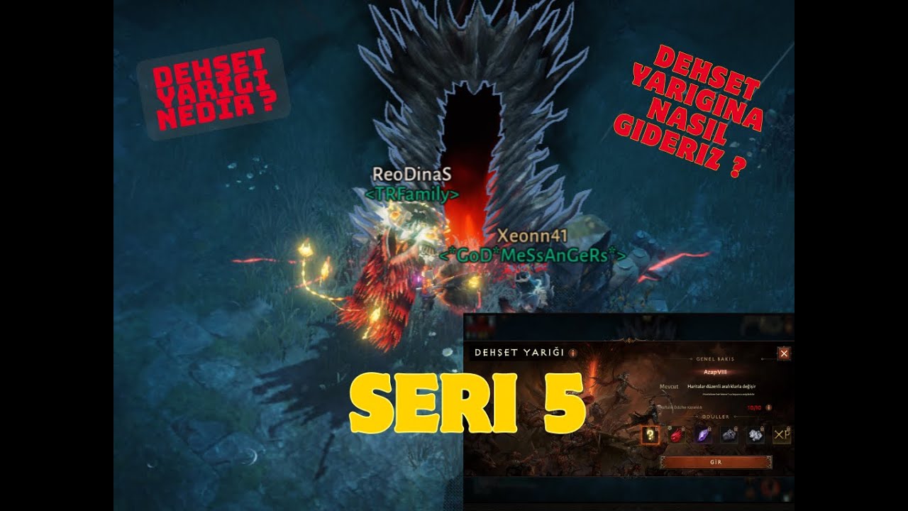 Diablo Immortal - Dehşet Yarığı Nedir ?