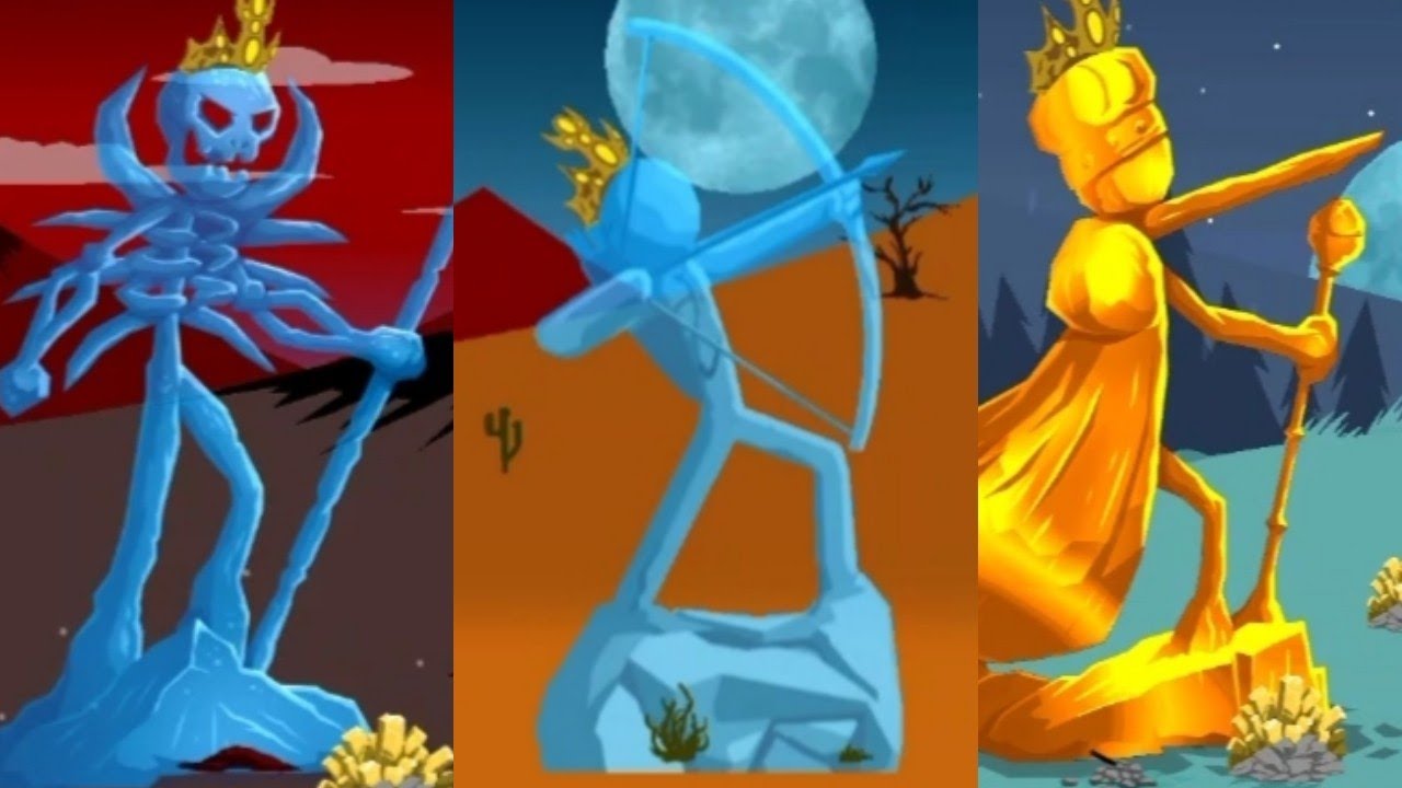 Every Statue Material and Looks ability// Stick War Legacy update