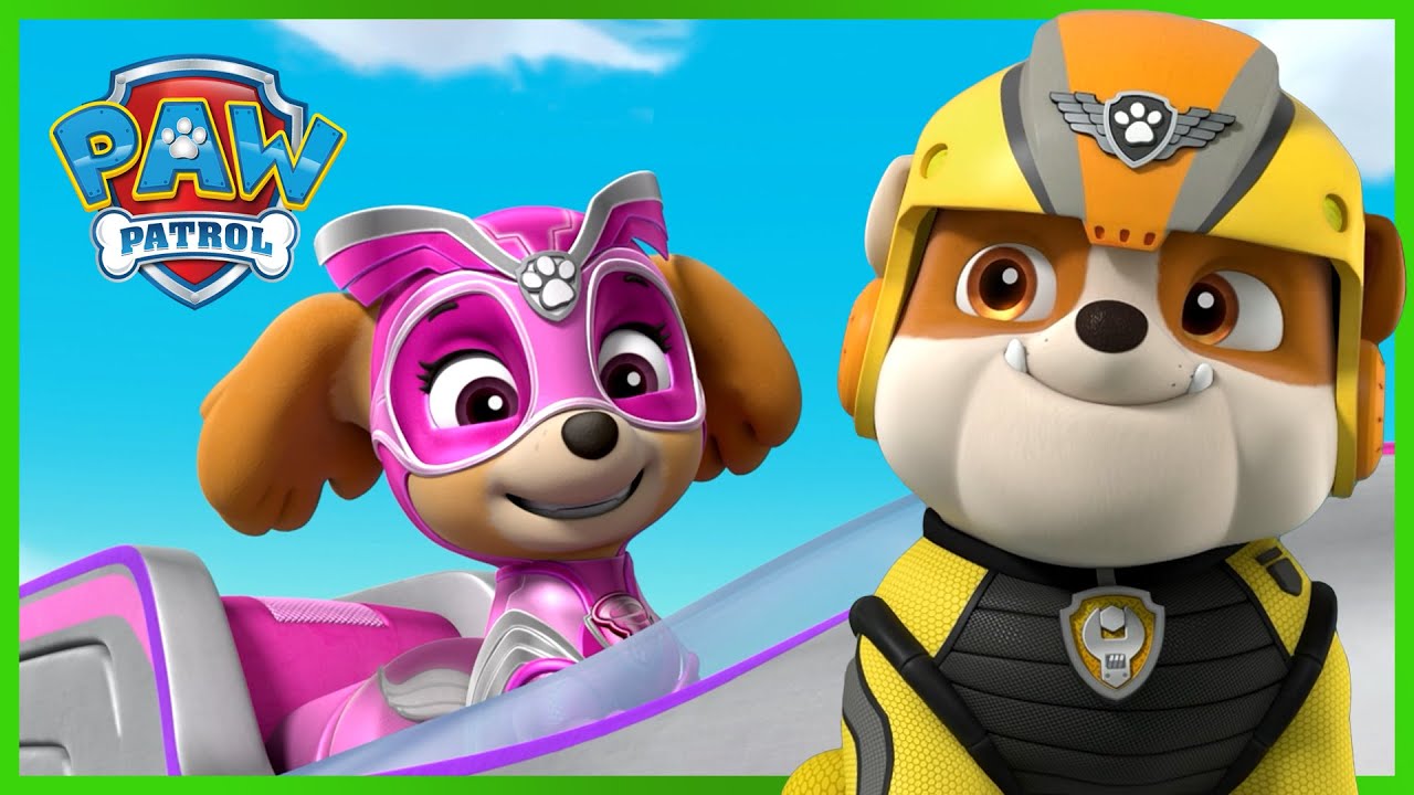Missioni di salvataggio di Skye e Rubble Mighty Pups e molto altro! - PAW Patrol I cuccioli Italiano