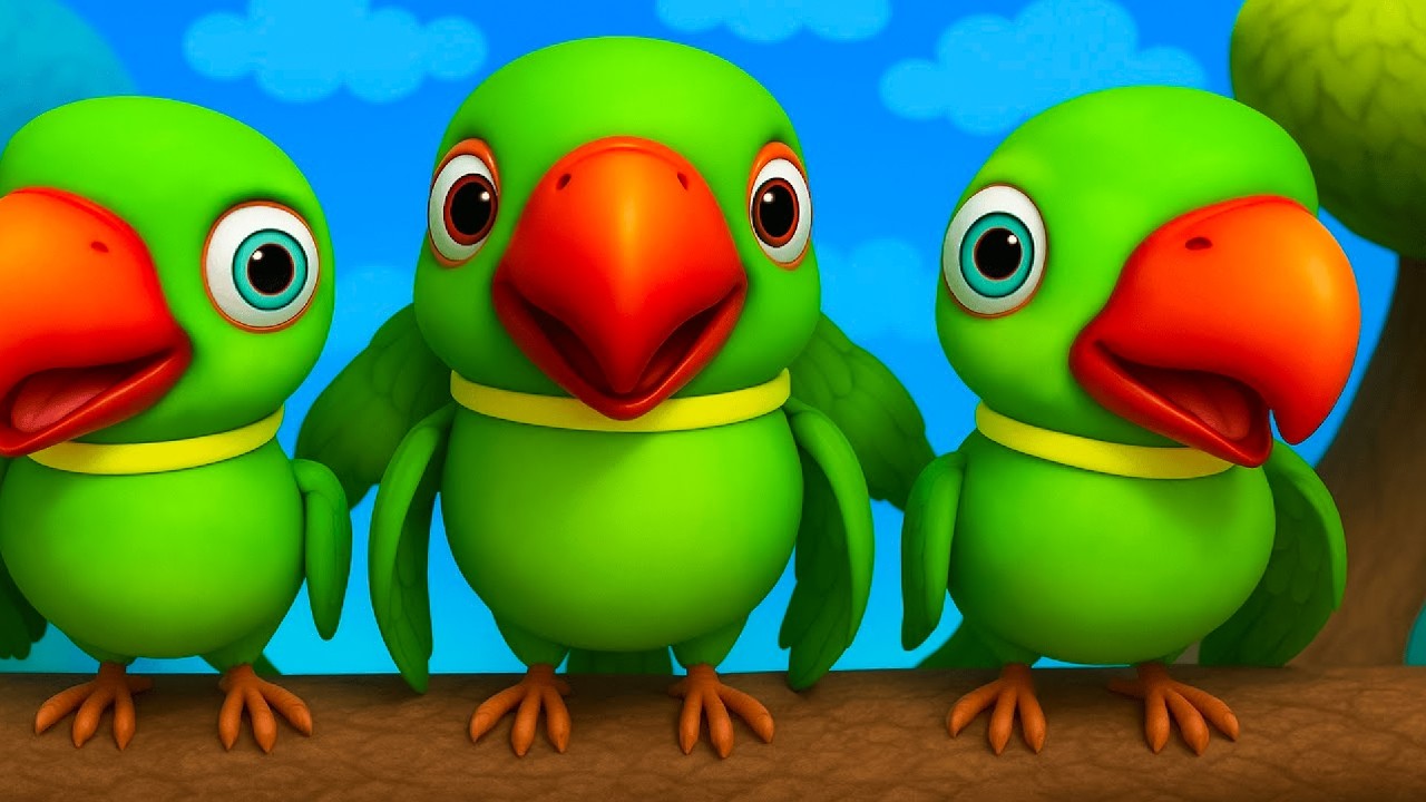 Main Tota Hare Rang Ka | Hindi Rhymes | मैं तोता मैं तोता | Hindi Rhymes For Kids | Baby Songs Hindi