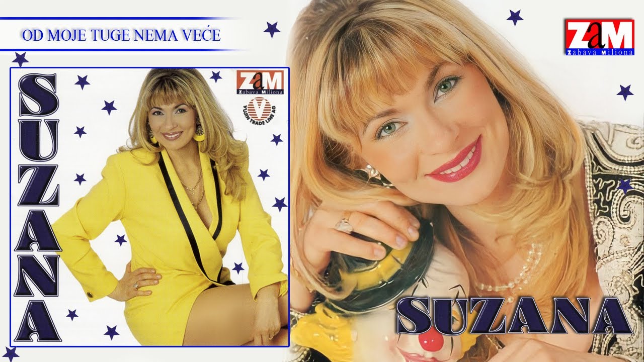 Suzana Jovanovic - OD MOJE TUGE NEMA VECE - (Official Audio 1998)