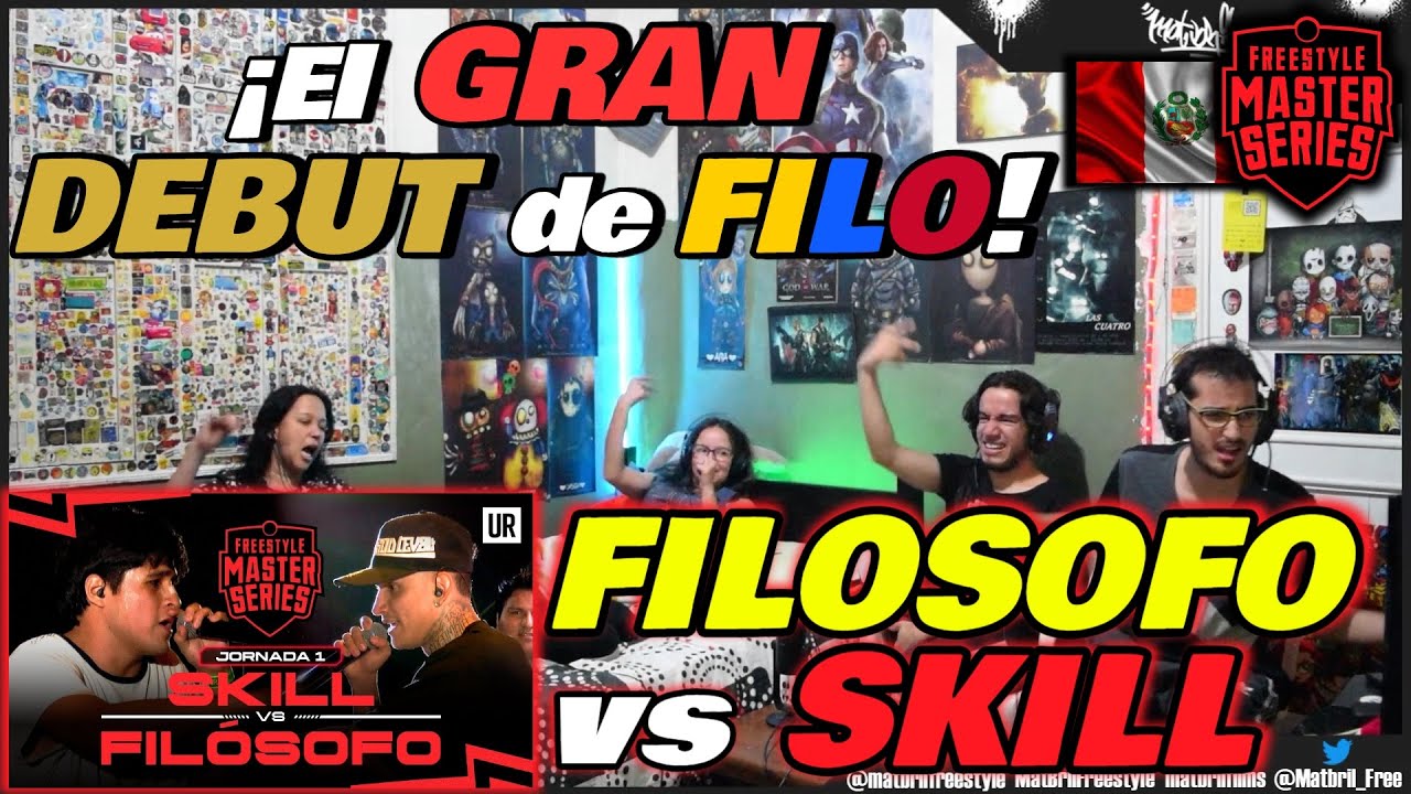 🔴COLOMBIANOS REACCIONAN a FILOSOFO vs SKILL - ¡Un GRAN DEBUT de FILOSOFO! [FMS PERÚ JORNADA 1 2023]
