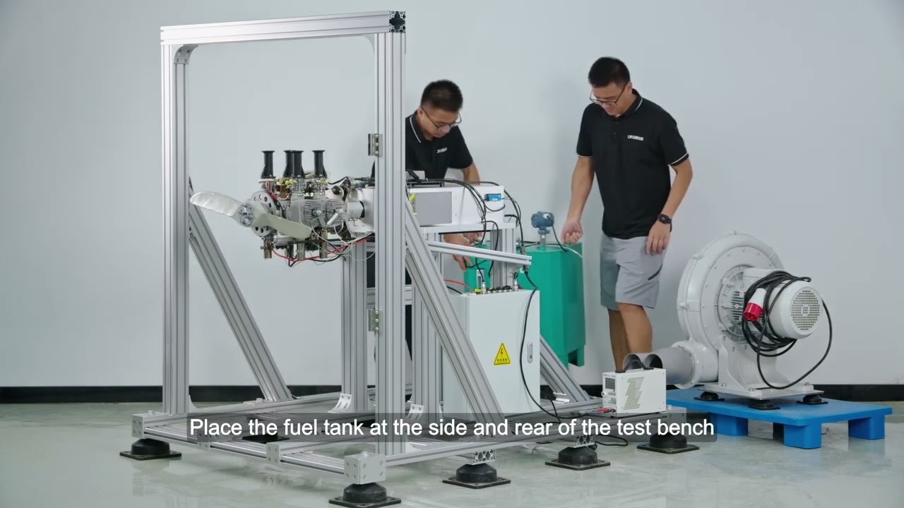 Quick Start Guide of WF EN 17 MAX UAV  Engine Test Bench