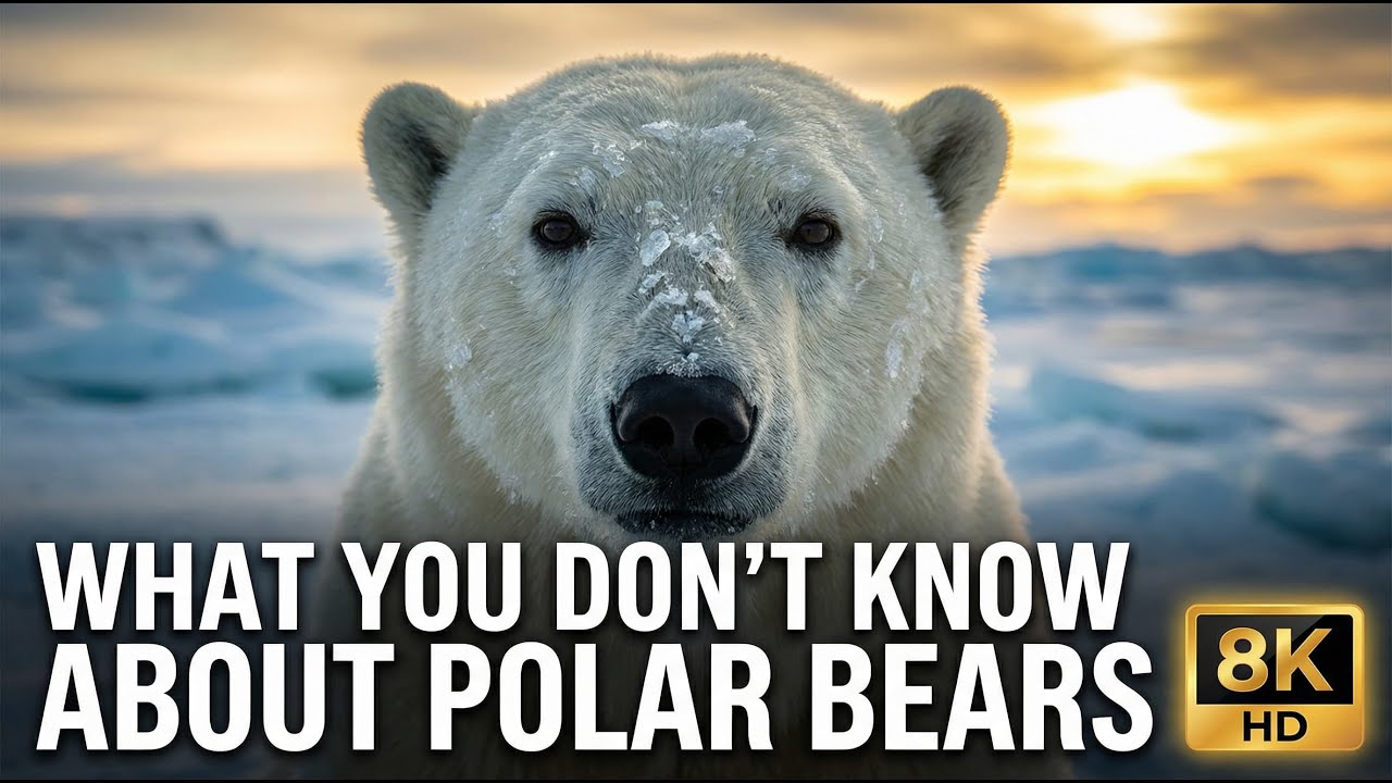 what you don't know about polar bear🐻‍❄️