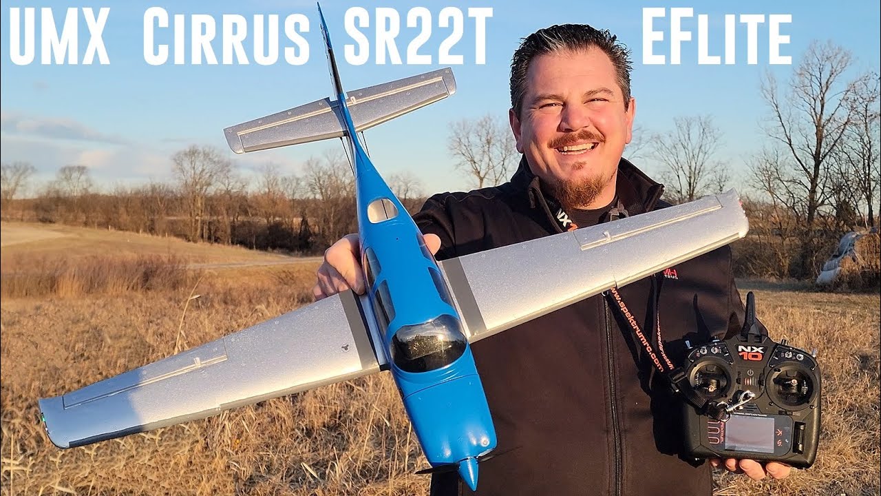 E-flite - Cirrus SR22T - UMX - Maiden Flights + Unbox, Build, Radio Setup