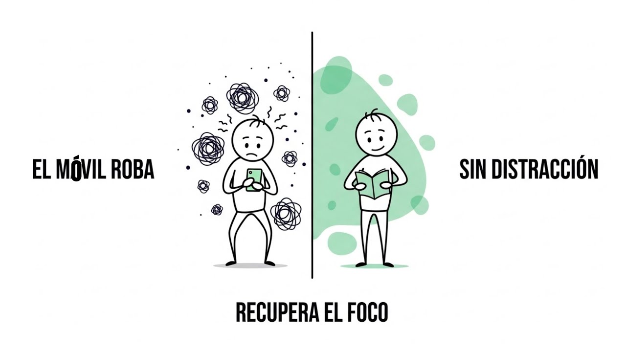 Tu teléfono te está robando la atención (aquí te explicamos cómo recuperarla)