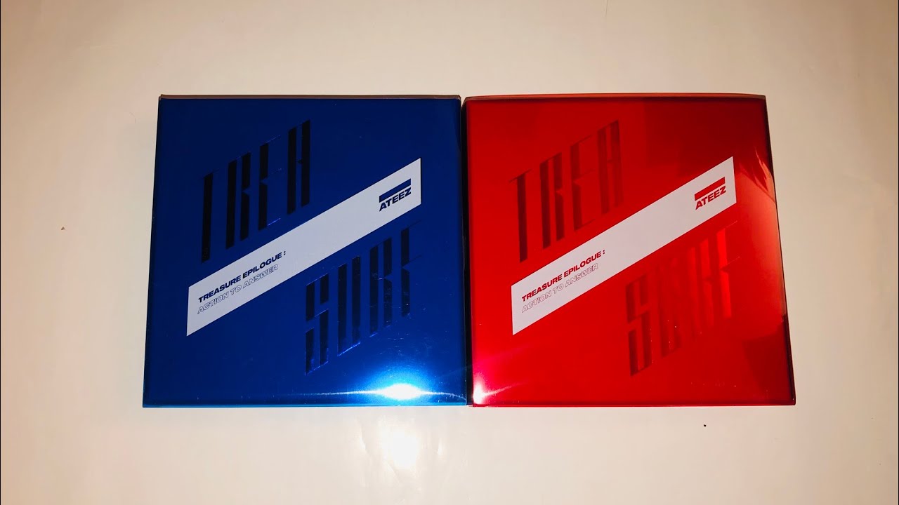 ✨ UNBOXING ✨ ATEEZ - treasure: epilogue - action to answer (a + z version)