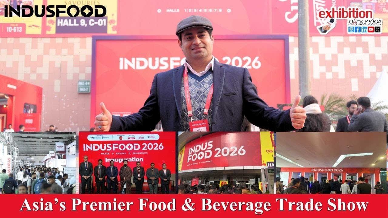 Обзор выставки Indusfood 2026 | Видеоблог о глобальной выставке продуктов питания и напитков | Пр...