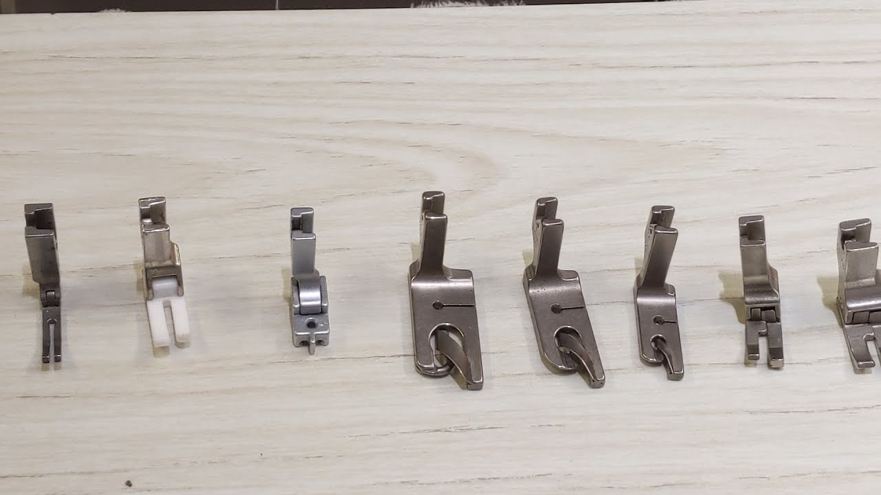 How to use sewing machine feet?