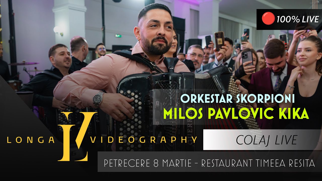 Orkestar Skorpioni & Milos Pavlovic KIKA - Program 2⚪️ Petrecere 8 martie - Restaurant Timeea Resita
