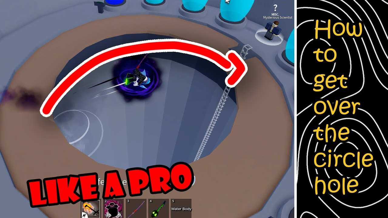 How To Get Over The Circle Hole In Hot And Cold (like a pro)