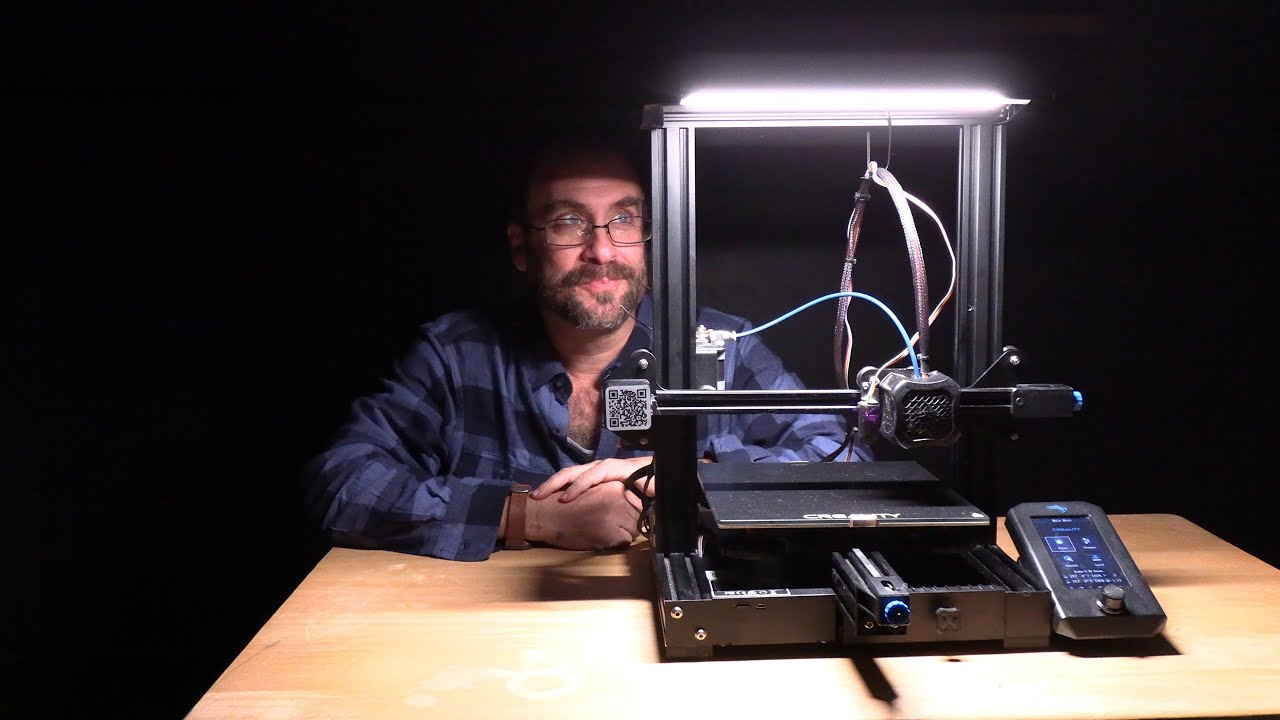 Как установить ОФИЦИАЛЬНУЮ светодиодную подсветку Creality на Ender 3 V2, Pro и NEO