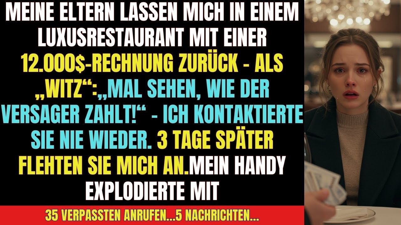 „Sie nannten mich ‚Versagerin‘ – 3 Tage später baten sie mich verzweifelt um Hilfe“