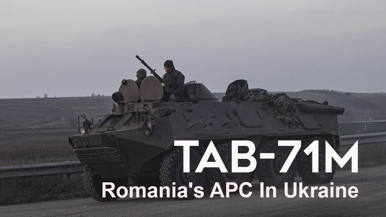 ТАБ-71М: Румынский БТР на поле боя в Украине