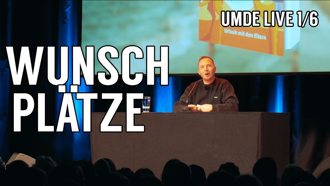 Sch&ouml;n war's, aber nicht nochmal. Urlaub mit den Eltern (Live in Leipzig) 1/6 - Wunschpl&auml;tze