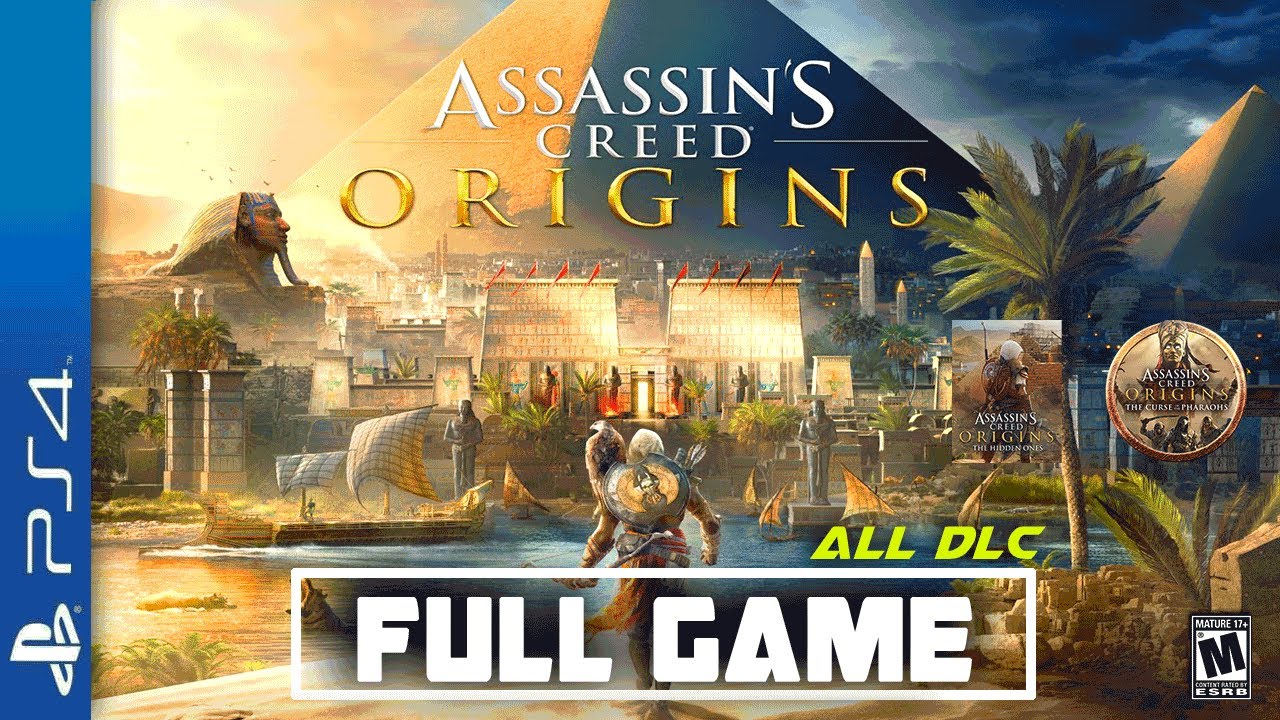 Assassin’s Creed Origins - Full PS4 Gameplay Walkthrough | FULL GAME & All DLC Longplay