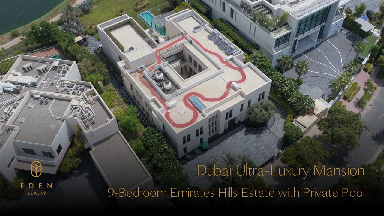 Dubai Ultra-Luxury Mansion | 9-Bedroom Emirates Hills Estate with Private Pool