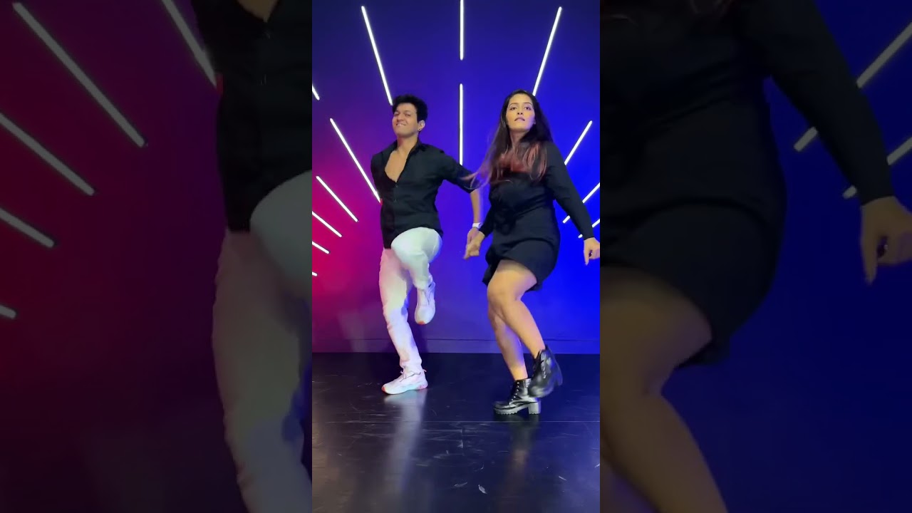 Jehda nasha dance #jehdanasha #dance #shorts #vickyandaakanksha #coupledance