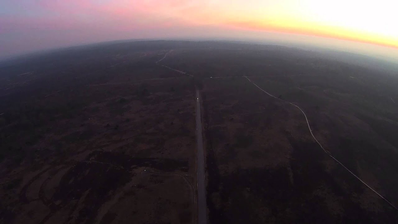 Zonsondergang Holterberg / Sallandse Heuvelrug Nijverdal #YuneecQ500 #Drone #Nijverdal #Holten