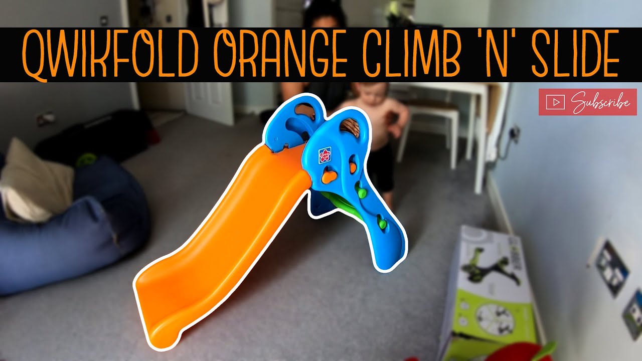 Qwikfold Orange Climb 'n' Slide / Assembling & Enjoying