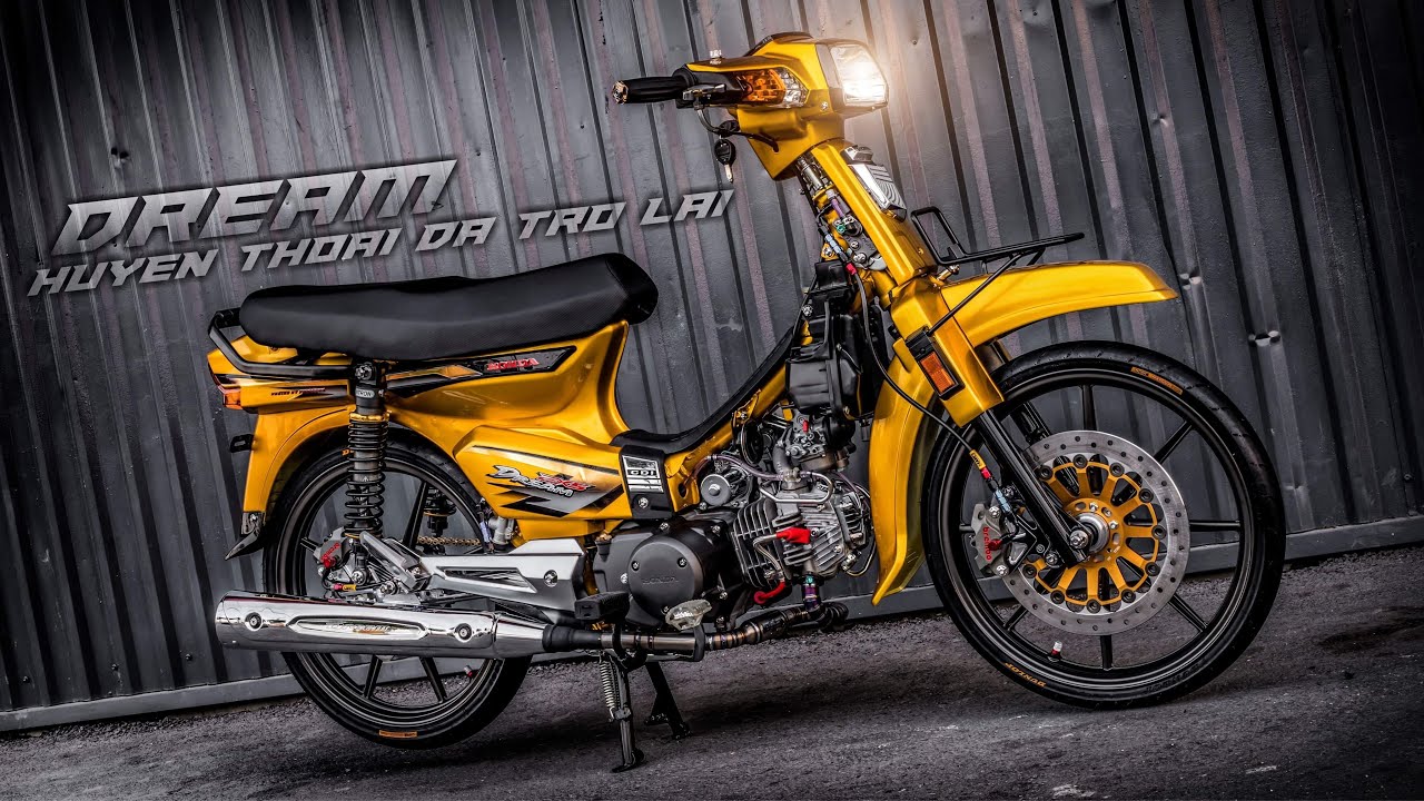 Phố Decal | Honda Dream | Muốn tỏa sáng thì phải cháy lên