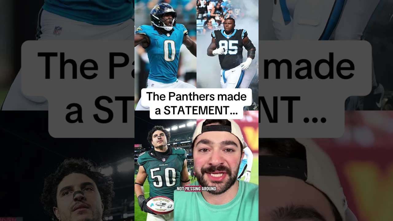 Девин Ллойд и Джейлан Филлипс делают &laquo;Пантер&raquo; грозной командой 👀 #nfl #football #carolinapanthers