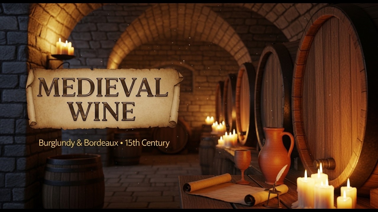 Medieval French Wine | How Burgundy & Bordeaux Shaped the World of Wine | 15th Century History